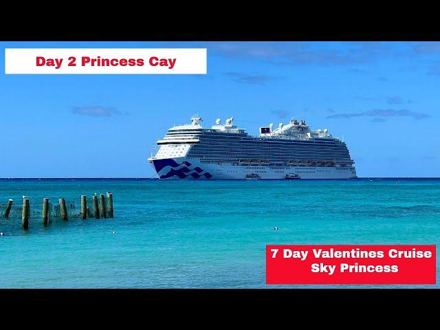 SKY PRINCESS -EASTERN CARIBBEAN-Day 2 Princess Cays