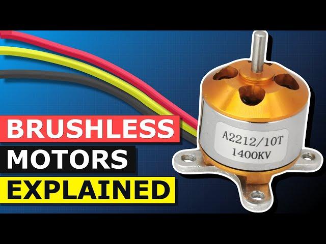 Brushless Motor - How they work BLDC ESC PWM