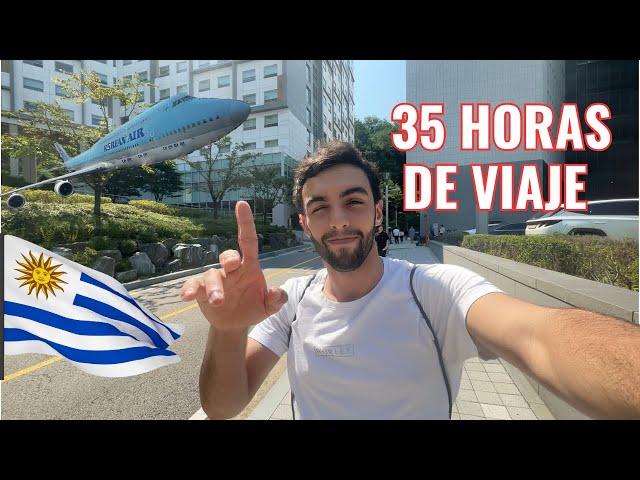 Mi viaje desde Uruguay hasta COREA / Vlog #1 / @BrauNogues