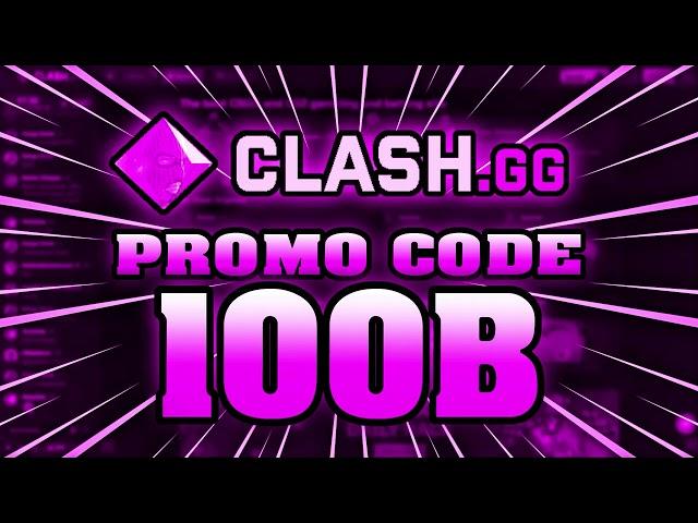 CLASH.GG PROMO CODE - ClashGG Free Cases & Codes 2024 - Best Clash GG Promo Code