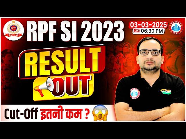 RPF SI Result 2024 Out | RPF SI 2024 Result | RPF SI Cut Off 2024 | Full Details by Ankit Bhati Sir