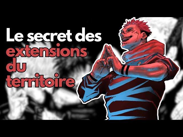 Anatomie de l'extension du territoire - Jujutsu Kaisen