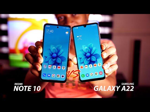 Samsung Galaxy A22 vs Redmi Note 10 - A Parity?