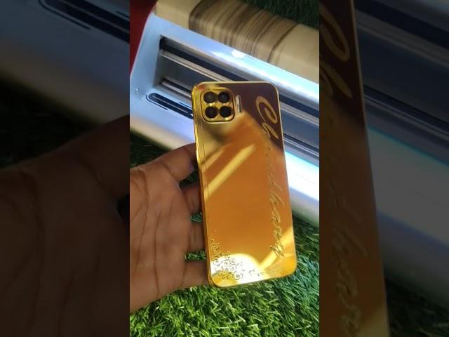 Golden Mobile Cover | Om Graphics