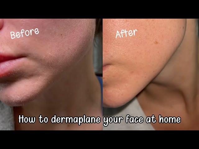 How to dermaplane your face at home