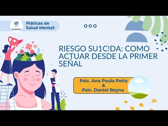 Riesgo Su1c!da: Como actuar desde la primer señal