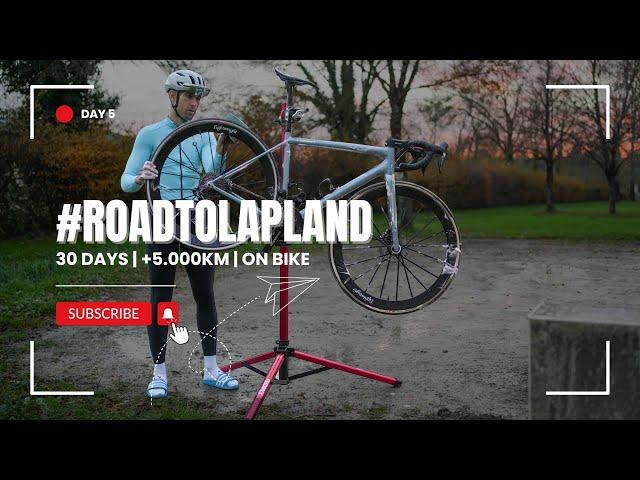  ASÍ es como hay que LIMPIAR y CUIDAR la BICICLETA para los +5000KM en 30 DÍAS | #RoadToLapland #5