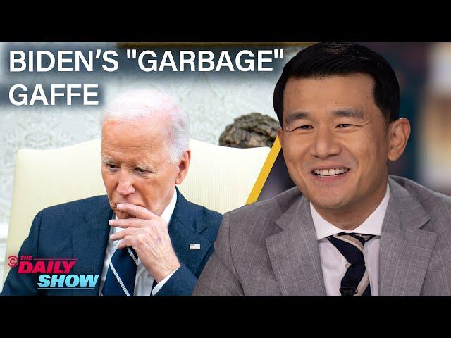 Trump & the GOP Pounce on Biden's "Garbage" Gaffe | The Daily Show