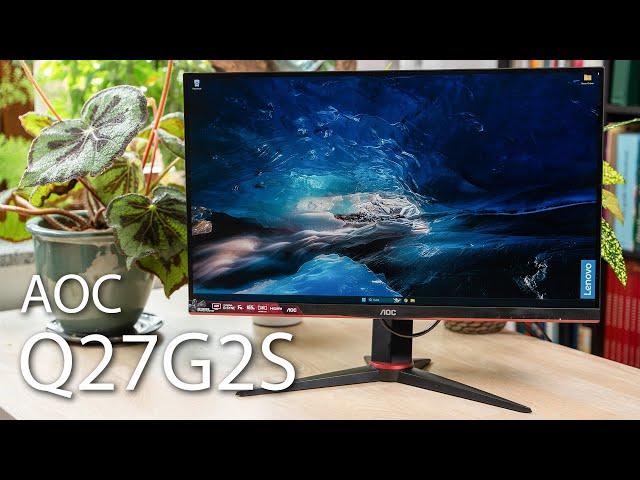 AOC Q27G2S im Test - 1440p, 165 Hz und gutes IPS Panel für schmales Geld