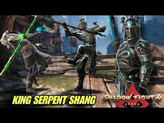 King Serpent Shang Shadow Fight 4: Arena | New Skin King of Serpents set for Shang Mod ShadowFight 3