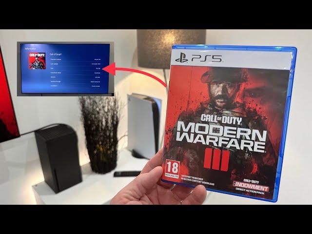 Call Of Duty MWIII Unboxing & VITAL storage information! Will YOU have enough space?