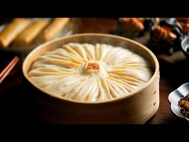 It takes 8 hours to decompose 8 crabs to make 1 giant crab noodle soup Baozi