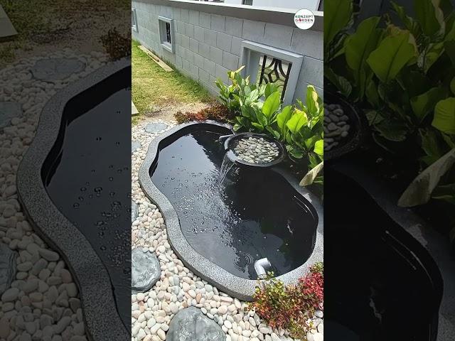 Installed Fish Pond for a client house in Klang Valley | Konzept Garden