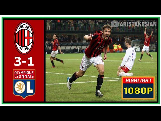 AC Milan v Lyon: 3-1 #UCL 2005-06 1/4 final - (Sky sport) Massimo Tecca - HD