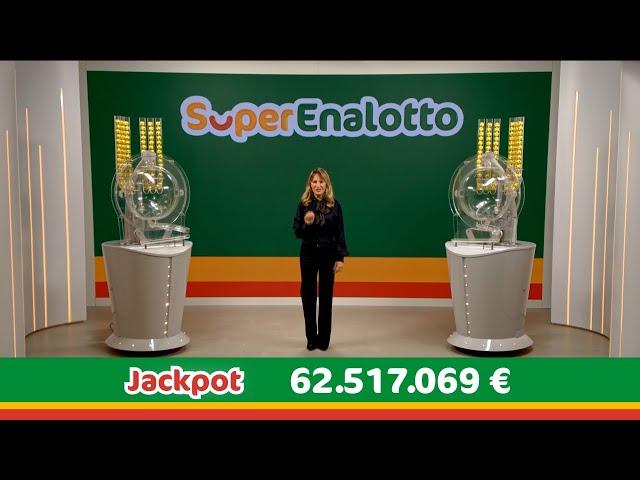 SuperEnalotto - Estrazione e risultati 23/01/2025