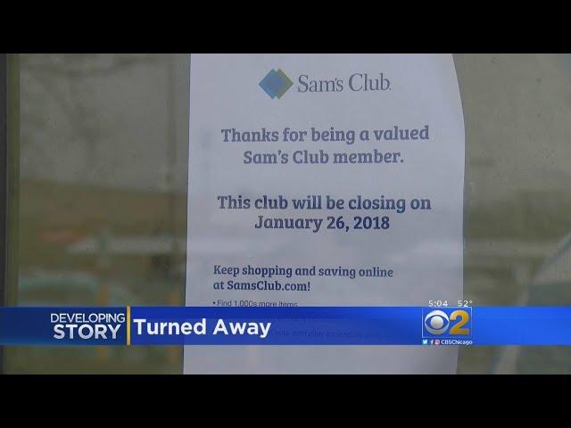 Sam's Closings Shock Customers