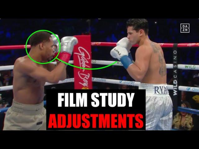 Devin Haney vs Ryan Garcia - Film Study: ADJUSTMENTS