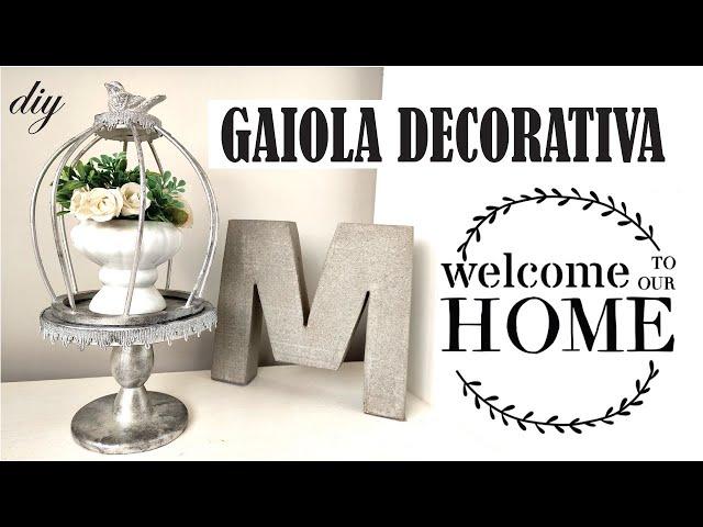 DIY | COMO FAZER UMA GAIOLA DECORATIVA |MANUALIDADES DA MÁRIS