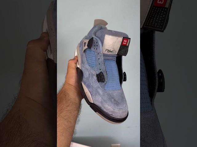 How to revive suede #shoelada #chulada #sfc #shoecleaner #shoedoc #150bucks #jordan4unc