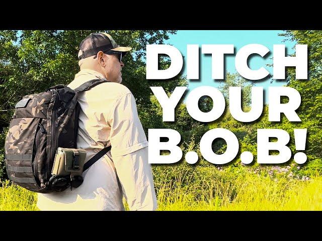 Ditch Your Bug Out Bag | Build A Go Bag Instead #bugoutbag