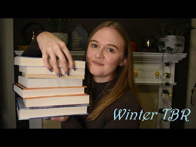 Winter TBR  (ASMR Book Tapping and Whispering)