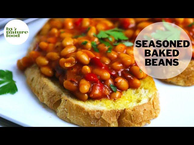 Seasoned baked beans l Recipe for seasoned baked beans