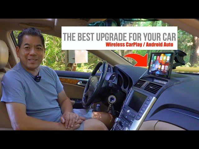 Wireless Apple Carplay, Android Auto, Netflix, YouTube PLUG & PLAY in 30 sec / Carpuride