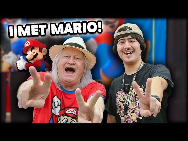 I met the voice of Mario! Charles Martinet! (He signed my 3DS)