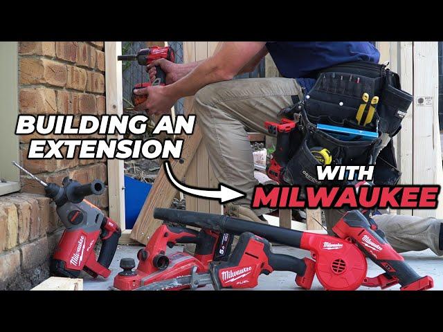 A Day in The Life of a Carpenter - Using Milwaukee 18V Tools