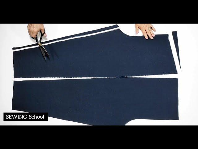 Sew in 10 Minutes  VERY EASY TROUSERS CUT AND SEW