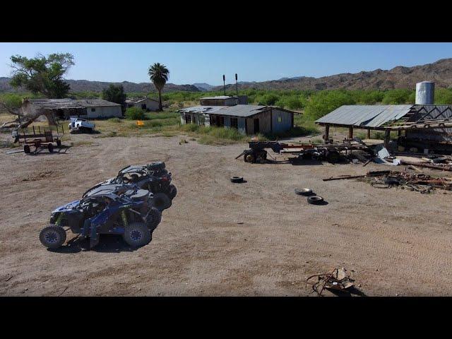 Lincoln Ranch, Parker AZ - A Creepy Abandoned Ranch with Some Wildlife Encounters Along the Way