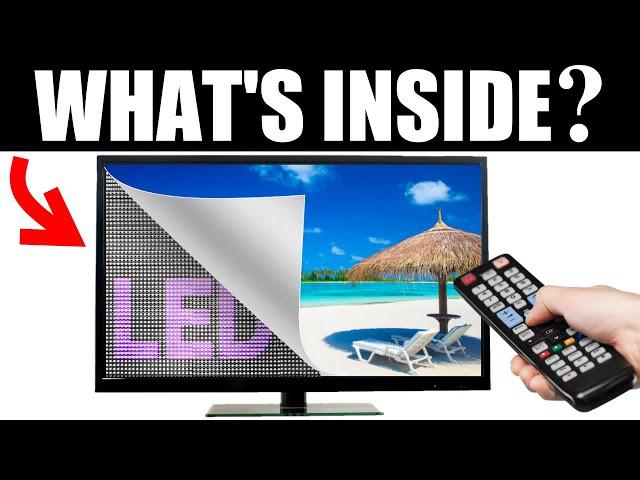 How an LCD TV Works - I took my 60" TV apart to Explain