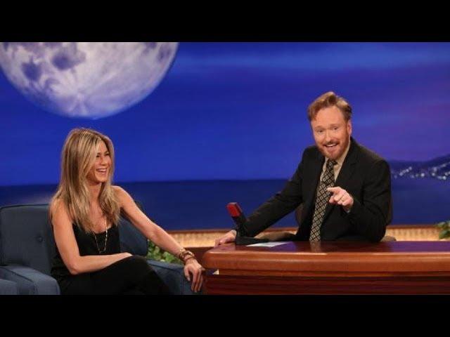 Jennifer Aniston Interview Part 01 - Conan on TBS