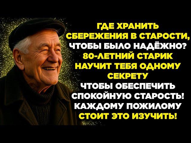 Куда класть сбережения в старости? 80-летний старик раскрыл секрет спокойной жизни