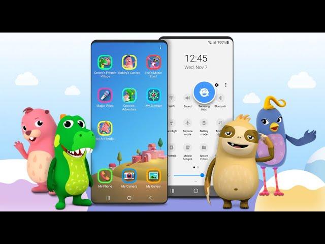 Уникальные функции смартфонов Samsung Galaxy: "Детский Режим".