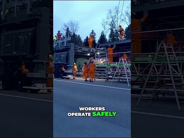 Astra Bridge – The Genius Solution to Keep Traffic Moving! ️ #shorts #shortvideo #shortsexplained