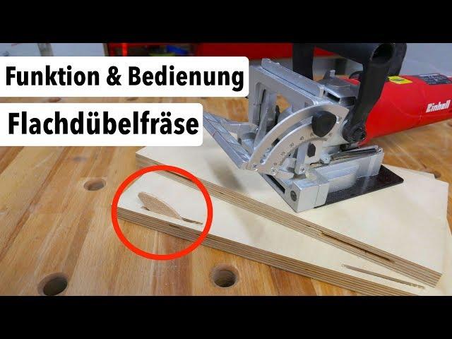 Ist eine GÜNSTIGE Flachdübelfräse zu empfehlen? Funktion & Bedienung