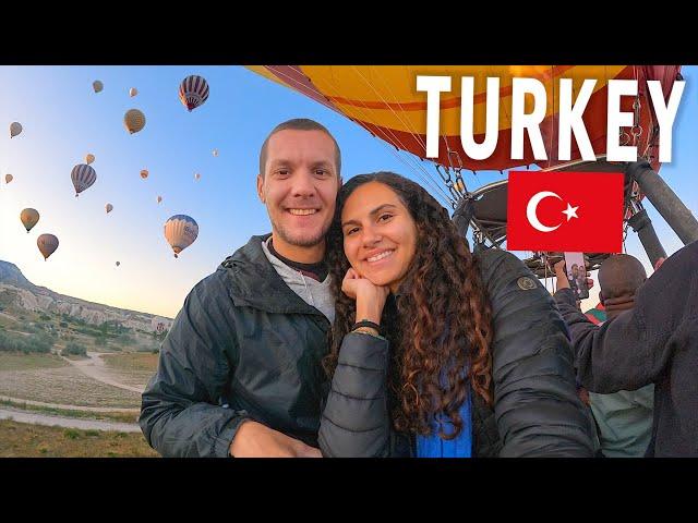 BEST OF TURKEY!  CAPPADOCIA HOT AIR BALLOON & UNDERGROUND CITY