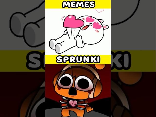 Sprunki incredibox Kawaii cute vs memes