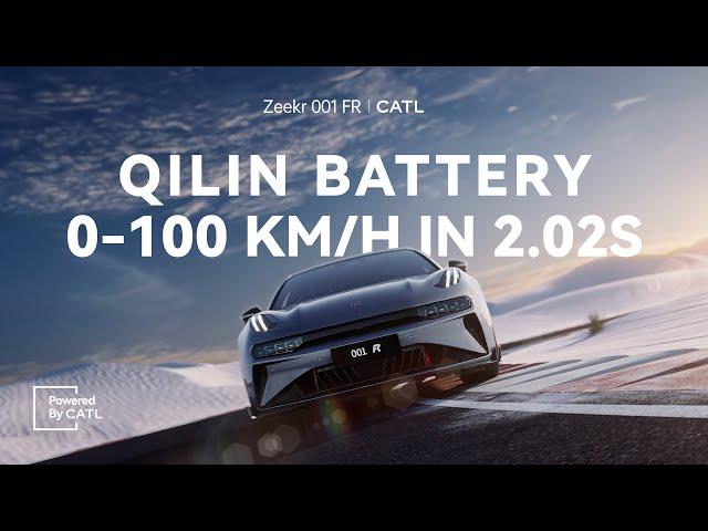 Powered By CATL | CATL Qilin Battery: 0-100 km/h in 2.02s!