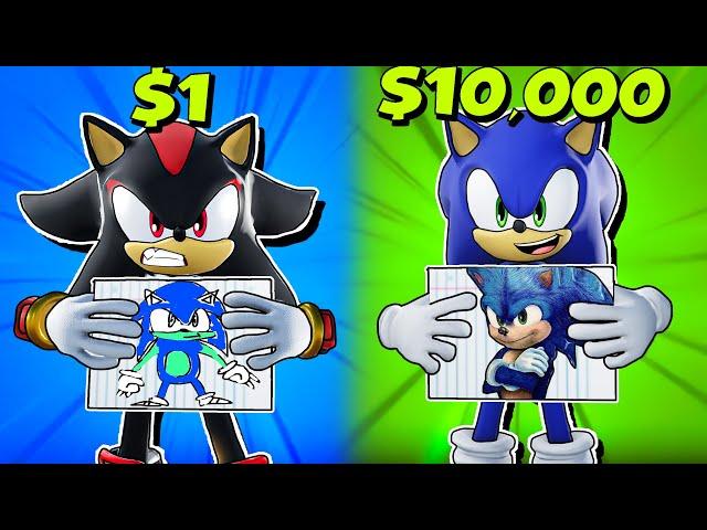 Sonic VS Shadow $10,000 Drawing In Roblox!