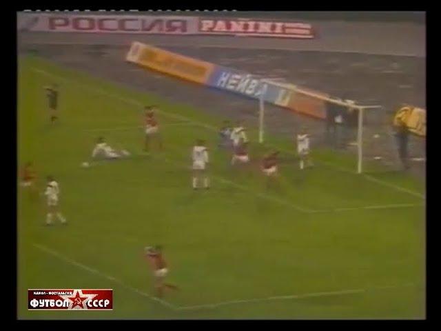 1989 Днепр (Днепропетровск) - Ротор (Волгоград) 3-1 Чемпионат СССР по футболу, обзор 2