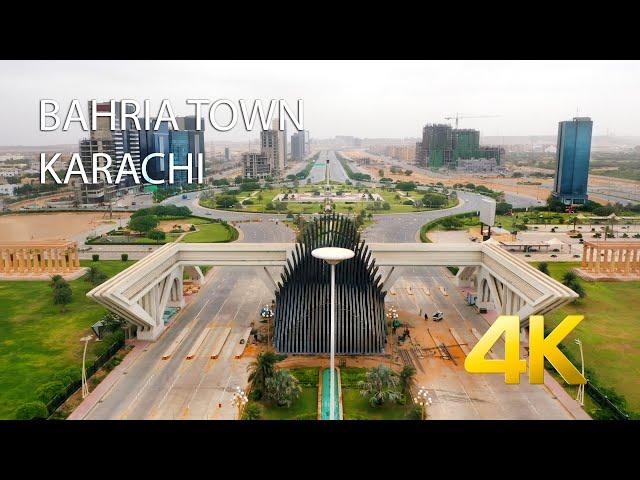 Bahria Town Karachi December 2021 Drone - 4K Ultra HD - Karachi Street View