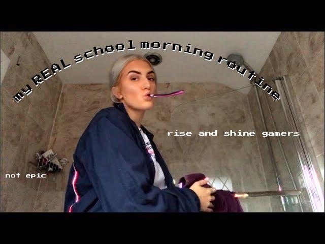 my REAL school morning routine *uk*