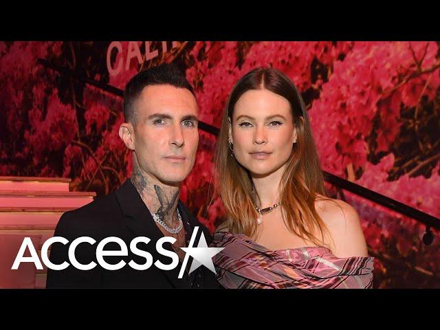 Behati Prinsloo Shows Off Baby Bump After Illness & Adam Levine Scandal