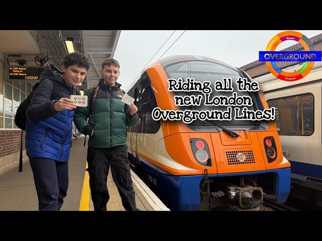 [NEW] Riding all the renamed London Overground Lines!