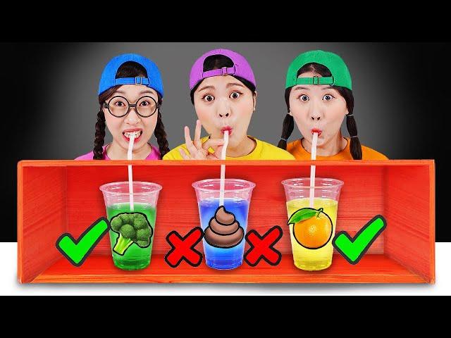 Mystery Drink Challenge DONA Mukbang