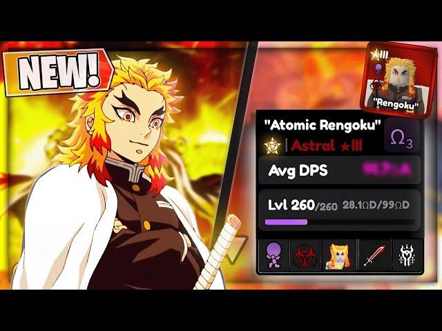 Showcasing *NEW* ATOMIC/ASTRAL "Rengoku" in Anime Champions Simulator