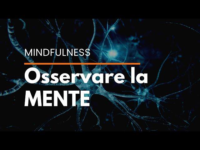 Meditazione avanzata | Osservare la MENTE | Non Solo Mindfulness