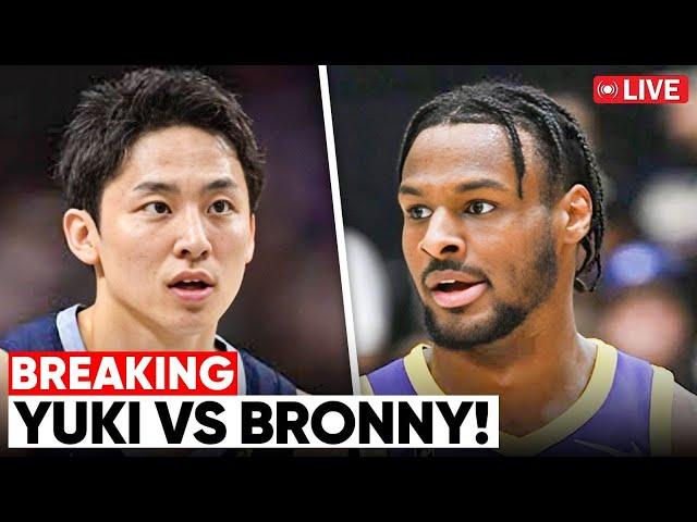 Bronny James and Yuki Kawamura: The Clash of Rising Stars You Can’t Miss!